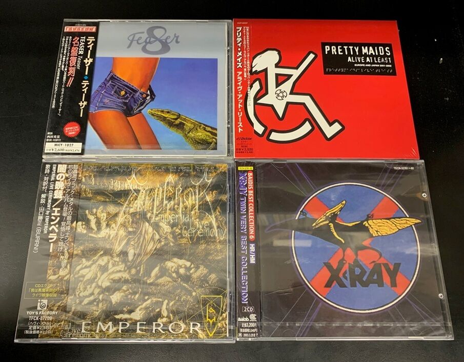 12/23(火) メタル新着中古CD入荷情報 国内廃盤帯付あり : ディスク