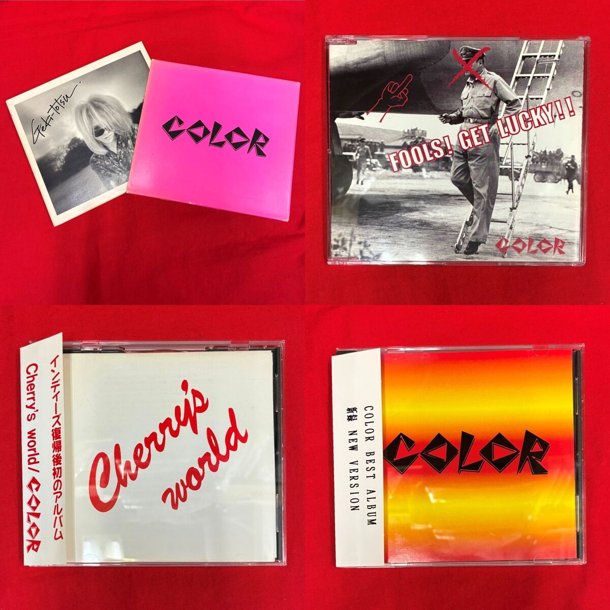 9/30(水) COLOR他、80～90年代ヴィジュアル系中古CD60点入荷
