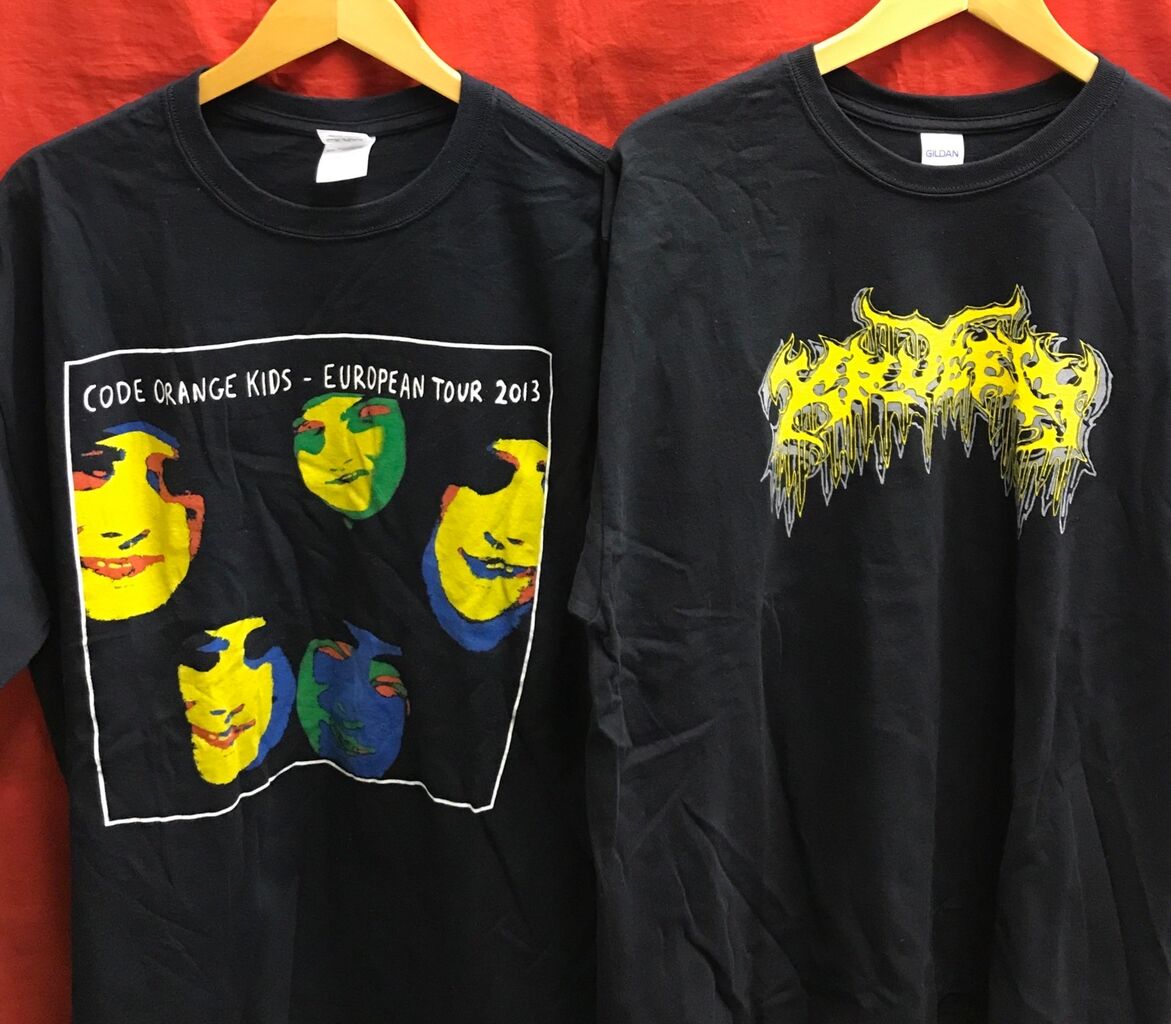 □中古□6/5(月) PUNK/HARDCORE 中心にバンドTシャツ40点入荷