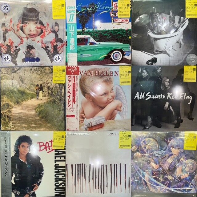4/11(金) 週末オールジャンル中古レコード入荷情報 : ディスク 4/11(金) 週末オールジャンル中古レコード入荷情報 : ディスク