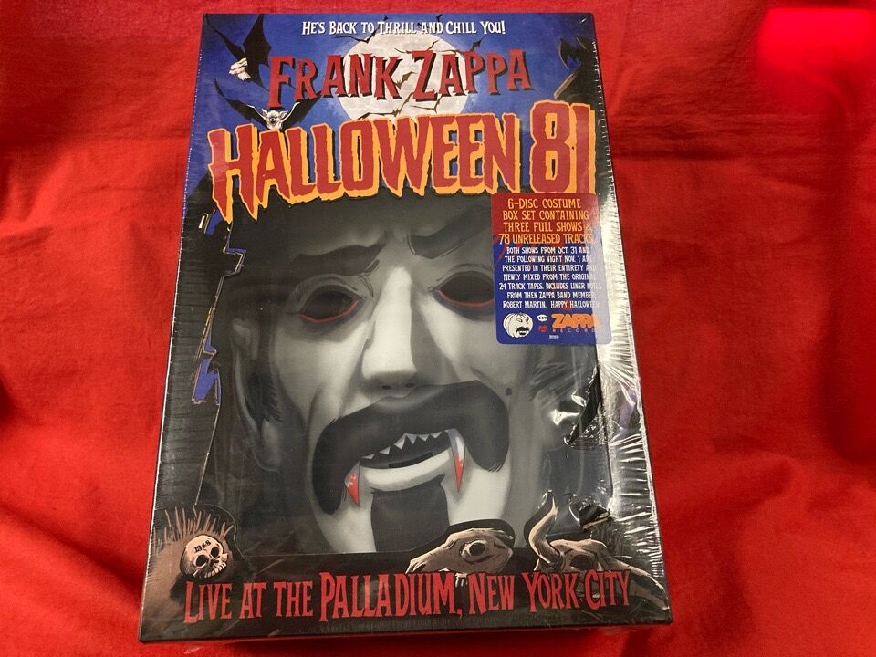 Frank Zappa極美品デスクユニオン特典BOX➕デフジャケット 6/16(火)□フランクザッパのハロウィーンシリーズ3点入荷