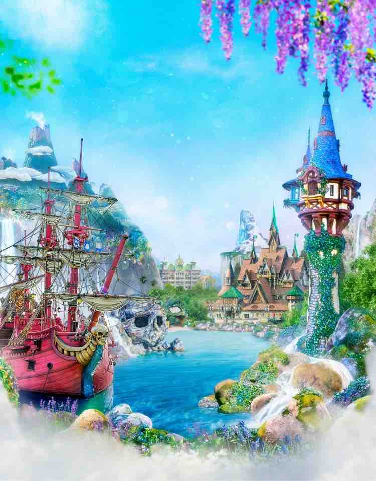 ファンタジー・スプリングス】新エリアをとにかく細かく考察〜エリア