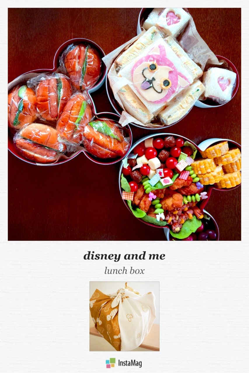 ミッキーのお重箱に詰めた 運動会のお弁当 ディズニーと私 Disney And Me