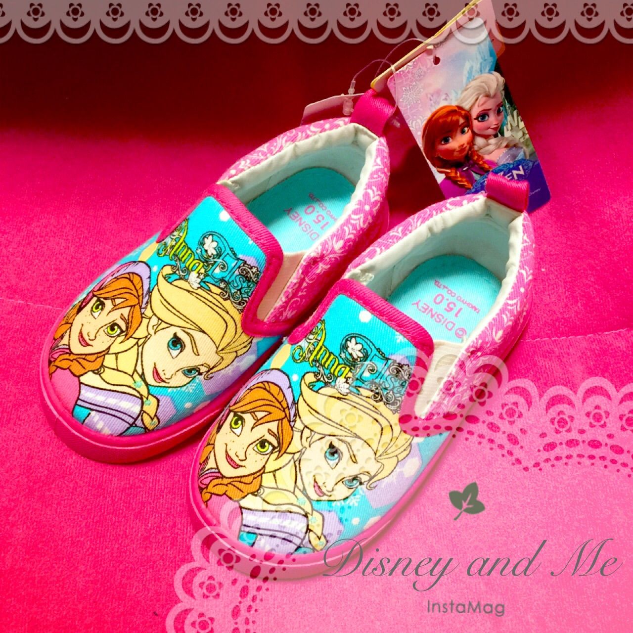 西松屋で見つけたアナと雪の女王の靴 ディズニーと私 Disney And Me 西松屋で見つけたアナと雪の女王の靴 ディズニーと私 Disney And Me