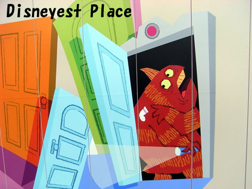 モンスターズ インク のフェンスアート Disneyest Place