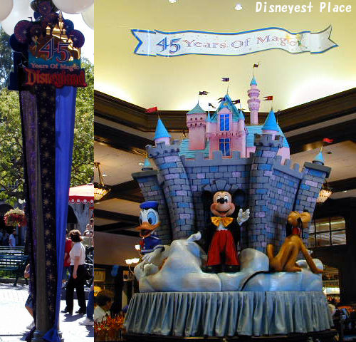 開園45周年のディズニーランド : Disneyest Place