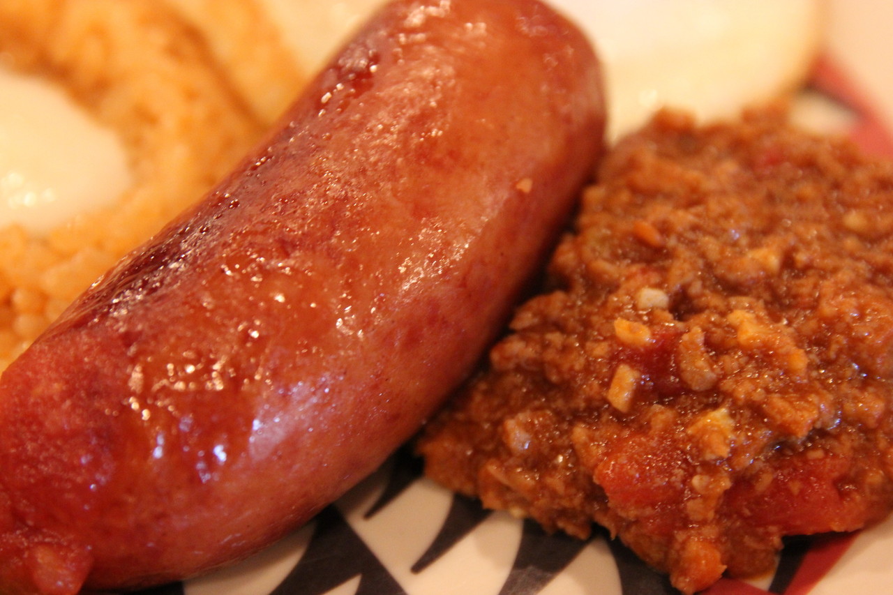 ディズニー ハロウィーン13 メキシカンプレート タコライス 骨付きソーセージ ミゲルズ エルドラド キャンティーナ ディズニーごはん