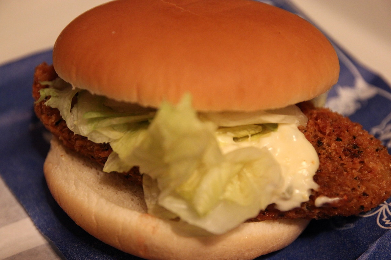 コッドフィッシュバーガー ケープコッド クックオフ ディズニーごはん