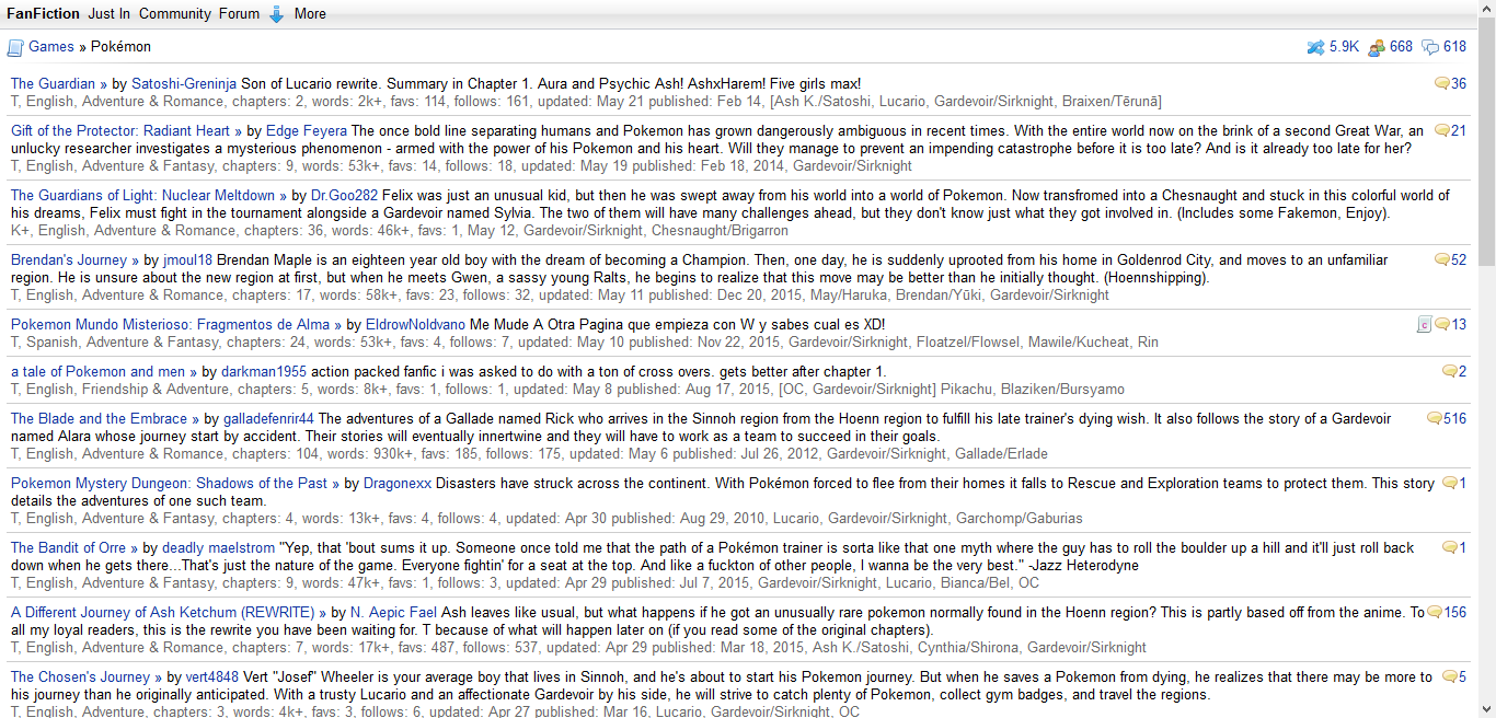 Fanfictionはじめてガイド Fanfiction Net編 これであなたもfanfic Readerだ District 63 Fanfictionはじめてガイド Fanfiction Net編 これであなたもfanfic Readerだ District 63