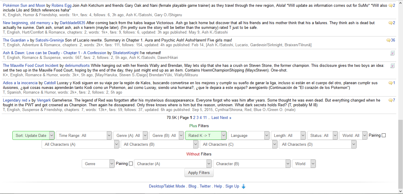Fanfictionはじめてガイド Fanfiction Net編 これであなたもfanfic Readerだ District 63 Fanfictionはじめてガイド Fanfiction Net編 これであなたもfanfic Readerだ District 63