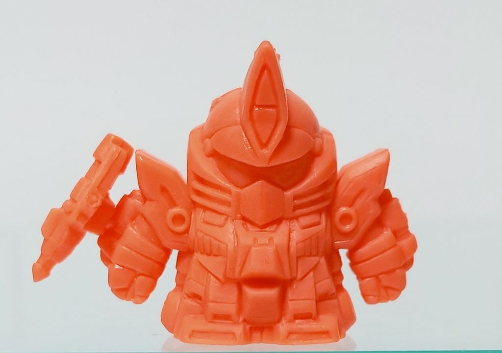 ガン消し ガンダム4号機 オレンジ色 ガン消し 武者Zガンダム（オレンジ）ガシャポン戦士 - メルカリ