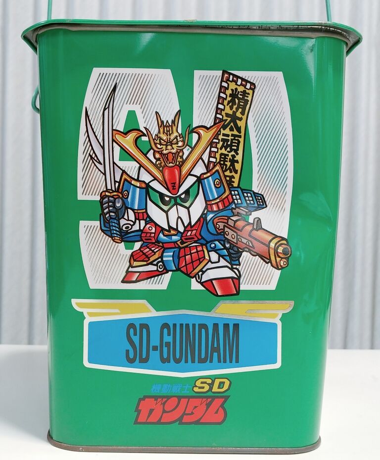 機動戦士 SDガンダム バケツ缶 缶缶 当時物 元祖 森永 菓子詰合わせ品