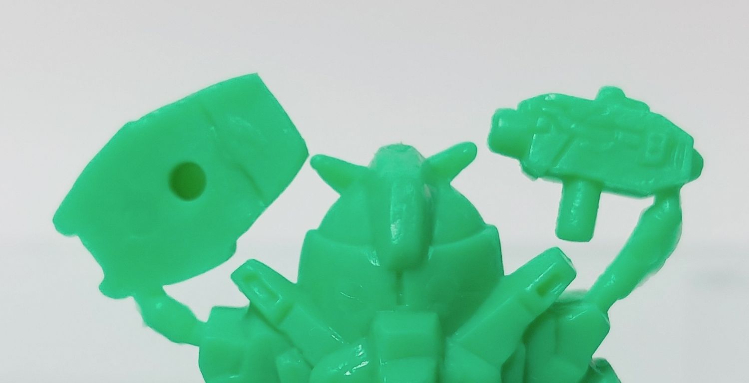 ガン消しのパーツの見分け方8 ガンダムMk-Ⅱ リックディアス Ζガンダム