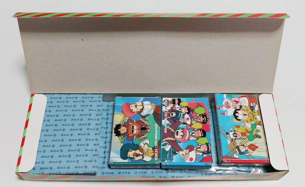 アマダ ハイスクール奇面組 ミニカード 駄菓子屋 くじ引き