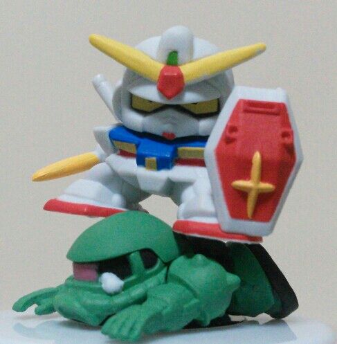 ガシャポン Sdガンダム30周年記念 機動戦士ガンダム がんばれ Sdガンダム レビュー トレジャーハンティン部 部長のブログ