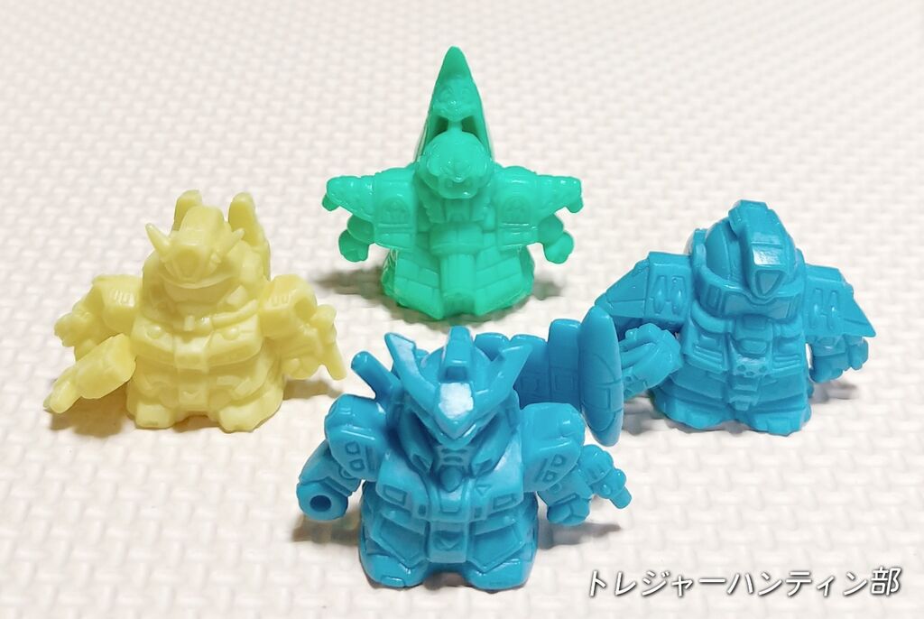 SDガンダム 消しゴム ガン消し 三代目大将軍（R） ガシャポン