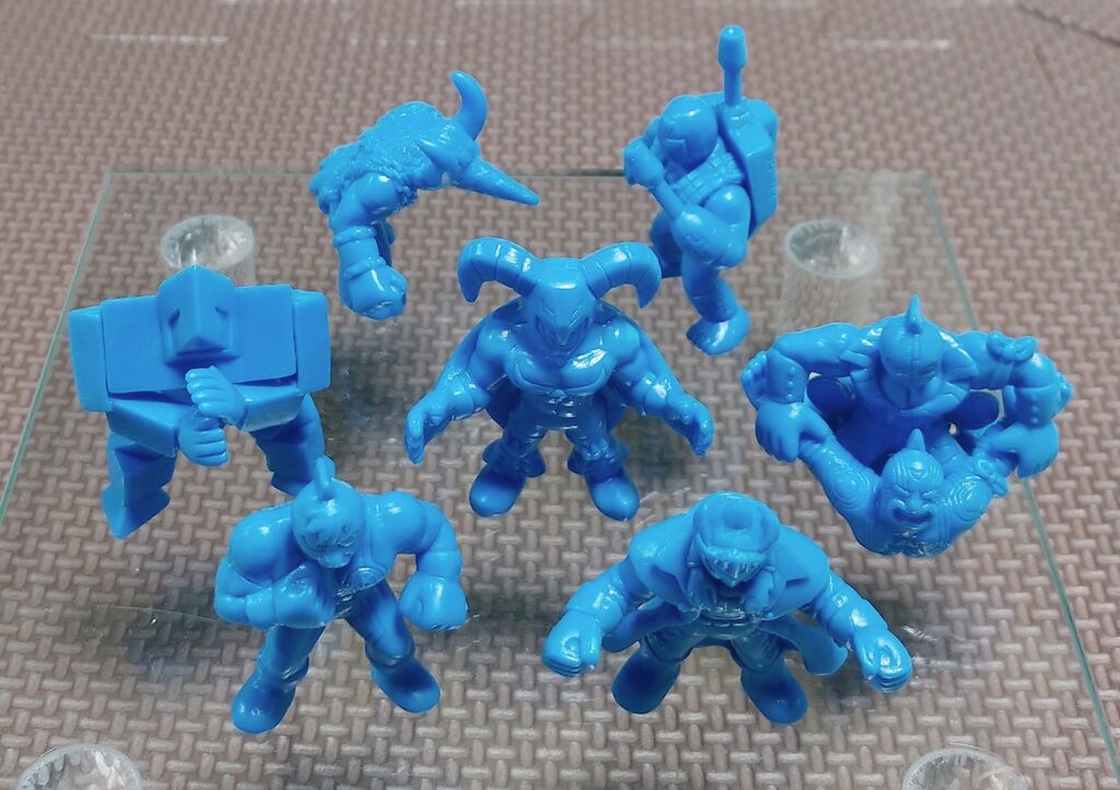 Amazon | キン肉マン キン消し キンケシ 技消し 6cm 未切り パチ