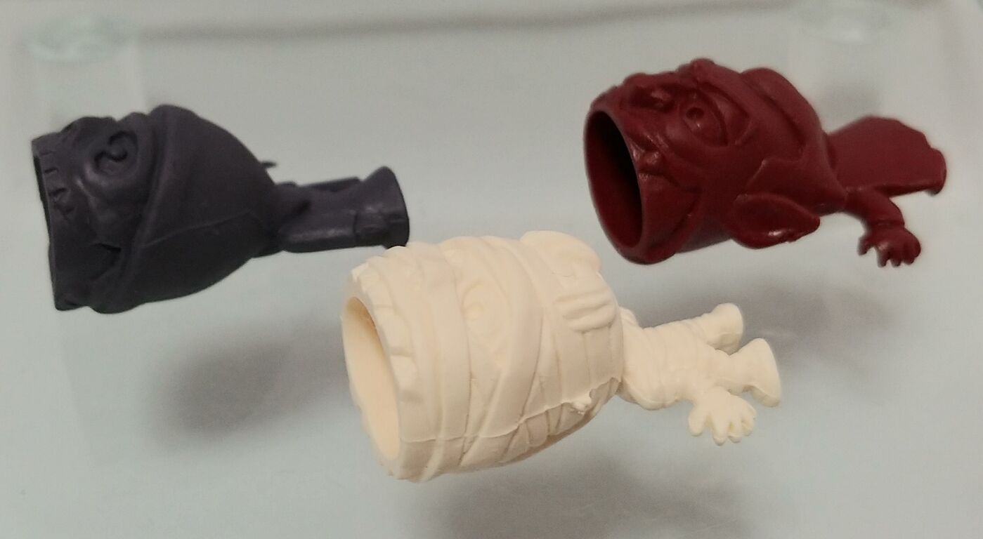 ドラキュラ　吸いつきモンスター　ホラー　カン口　食玩　消しゴム　フィギュア　レア ドラキュラ 吸いつきモンスター ホラー カン口 食玩 消しゴム