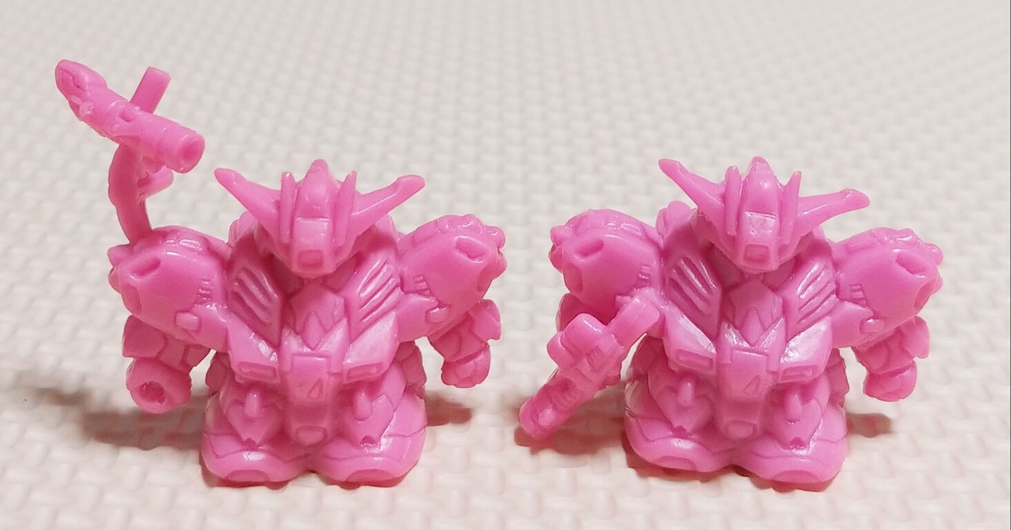 ガン消し レアカラー祭り クリアー SDガンダム 消しゴム : トレジャー