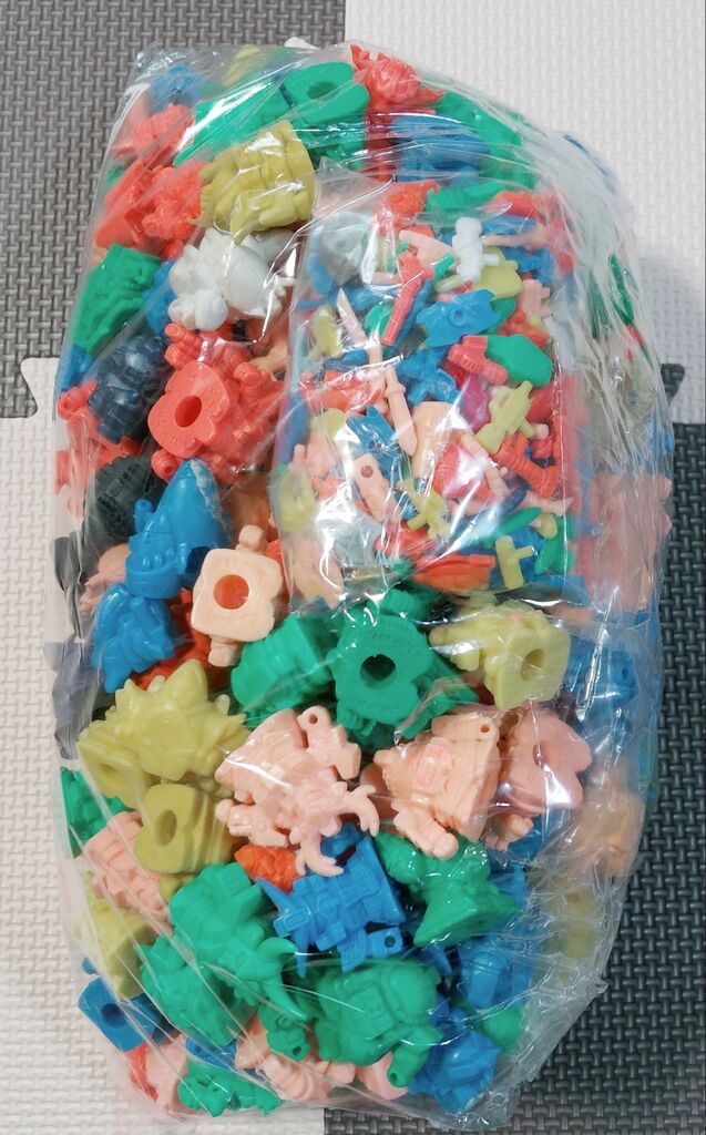 纏め開封&洗浄日記 SDガンダム ガン消し レアカラー クリアー