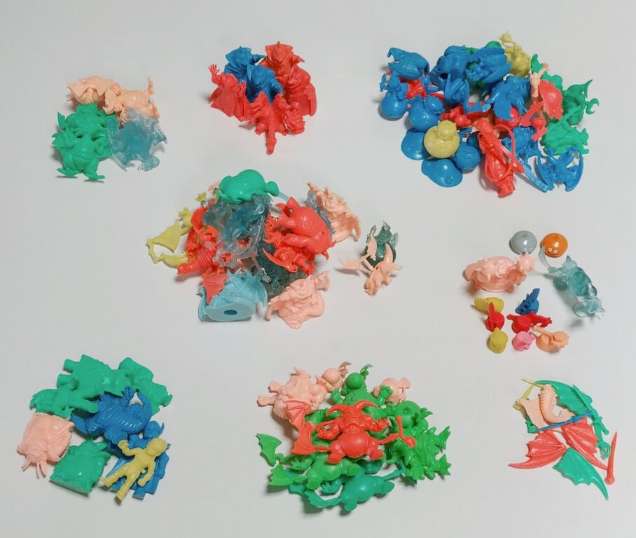 纏め開封&洗浄日記 ドラゴンクエスト 消しゴム ドラクエ ファミコン