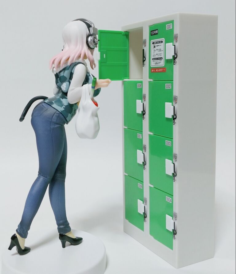 タイトー コインロッカーフィギュア 1/12スケール アミューズメント