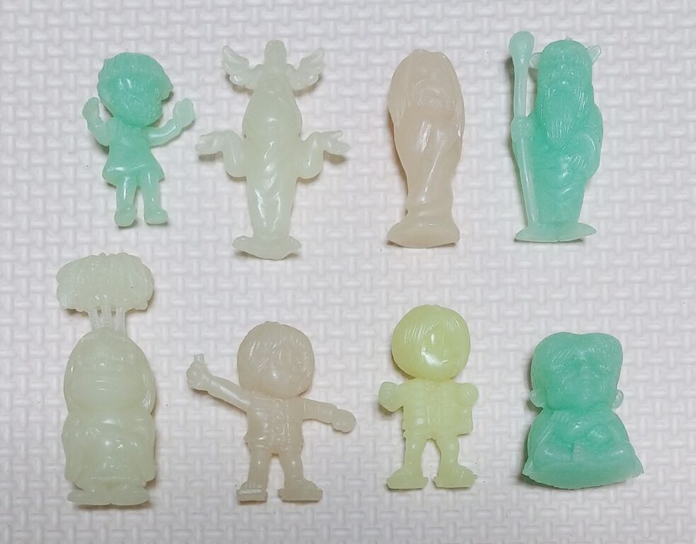消しゴム色々洗浄日記 SDガンダム でぃふぉるめきゃらこれ