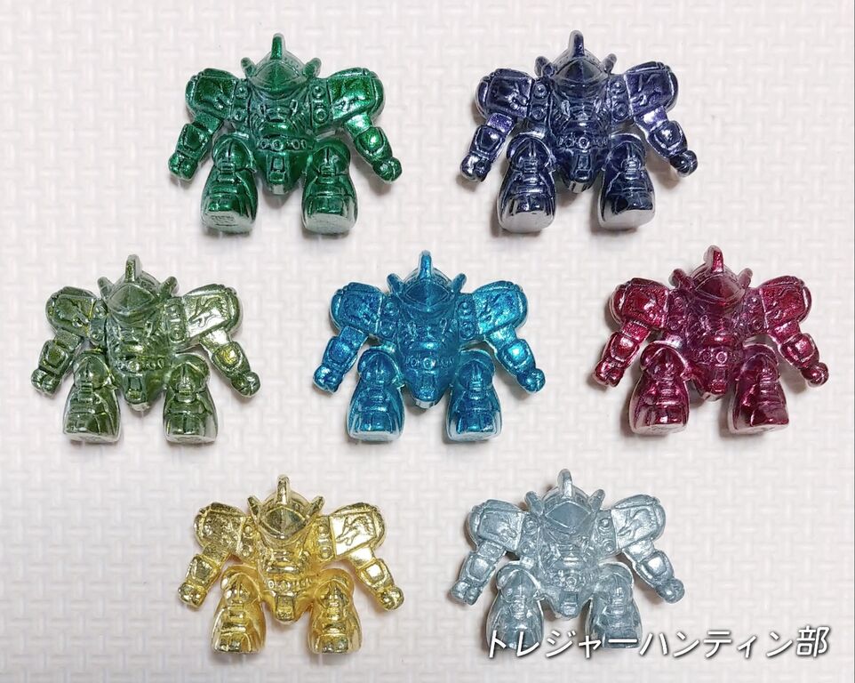 7色の龍神丸!! メタル龍神丸 魔神英雄伝ワタル ダイキャスト 