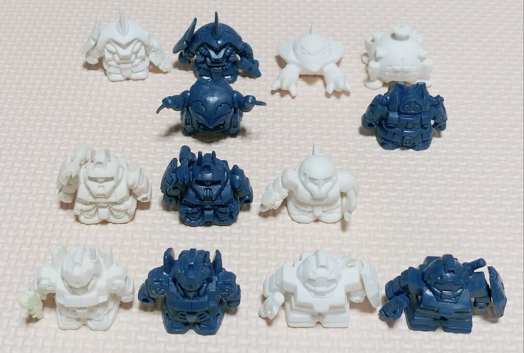レアカラー祭り! SDガンダム ガン消し 消しゴム : トレジャー