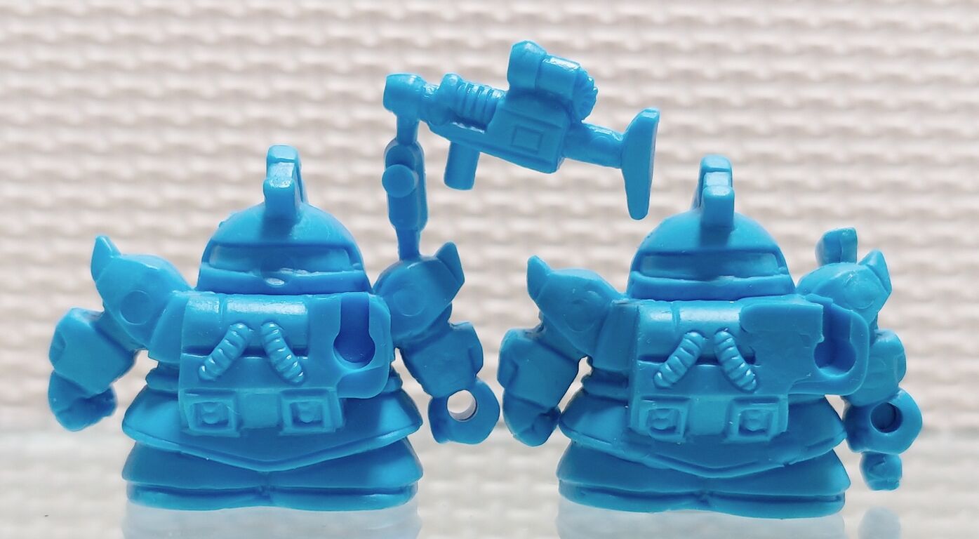 日記 ガン消しとかで遊んでみた。 SDガンダム ガン消し 限定プラ