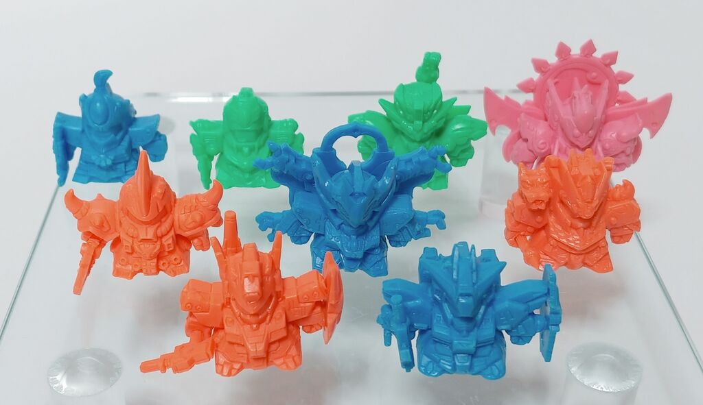 SDガンダム 消しゴム ガン消し 武者 SD戦国伝 外伝 騎士 頑駄無