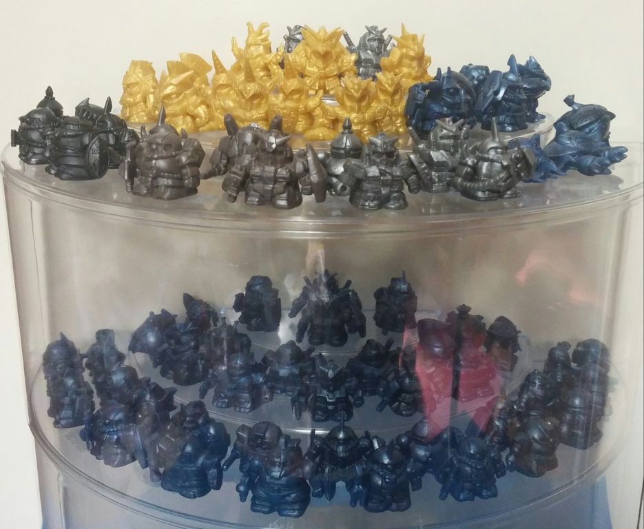 SDガンダム ガン消し レアカラー祭り! : トレジャーハンティン部、部長