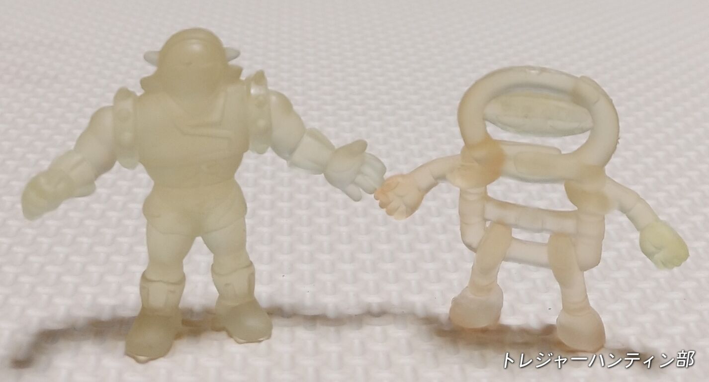 キン肉マンクリスタル戦士 クリアー キン消し 消しゴム キャラクター