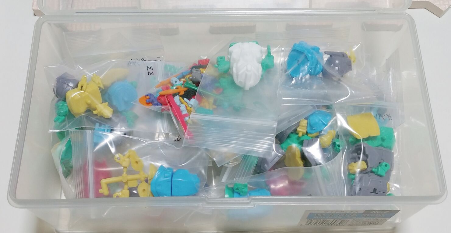 所持確認日記 森永 SDガンダム パワーアップシステム 1弾 食玩