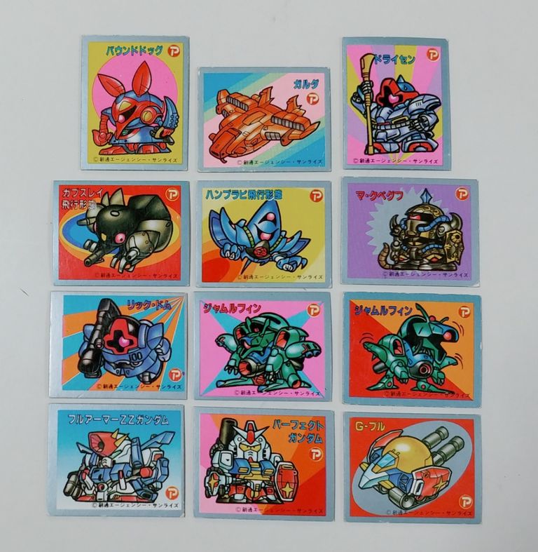 SDガンダムマグネット 大量のノーマルを整理してみた 駄菓子屋 アマダ