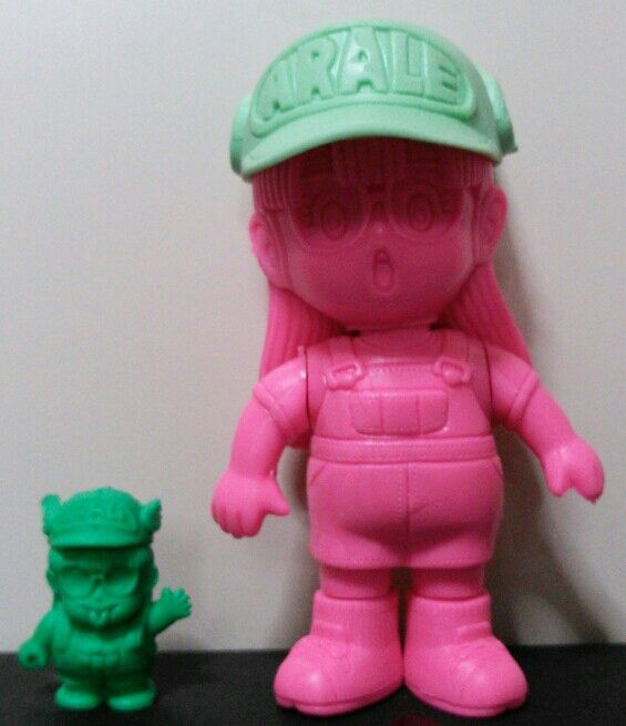 アラレちゃん 7パーツ消しゴム : トレジャーハンティン部、部長