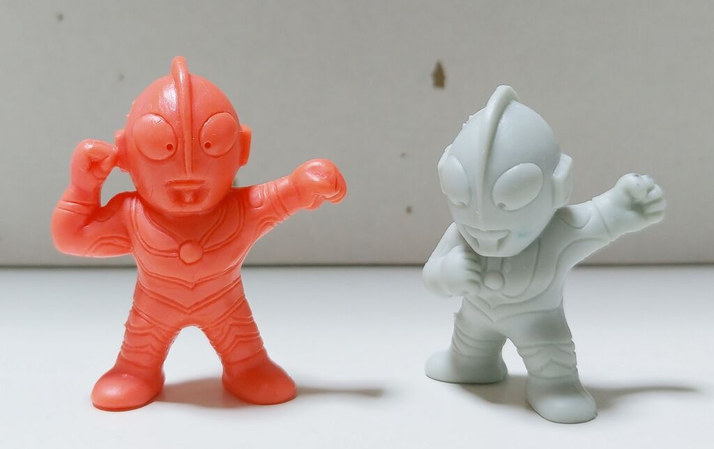 纏め開封日記 ウルトラマン系が多めな消しゴムセット。 マイナー