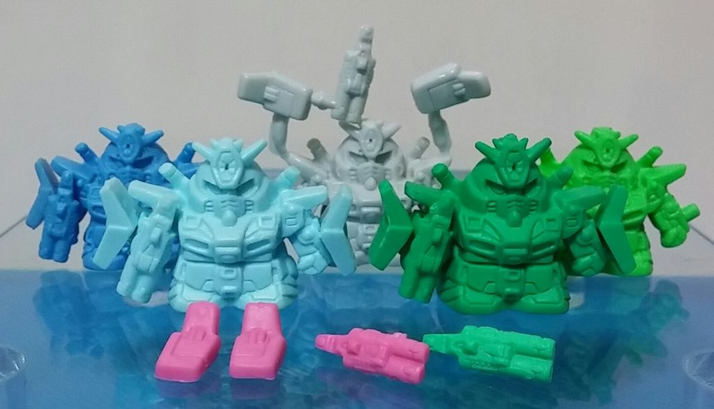 SDガンダム ガン消し part6 マーク6 レアカラー : トレジャー