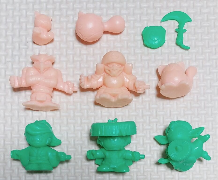 消しゴム人形色々入手！ 風来のシレン SDガンダム ガン消し レアカラー