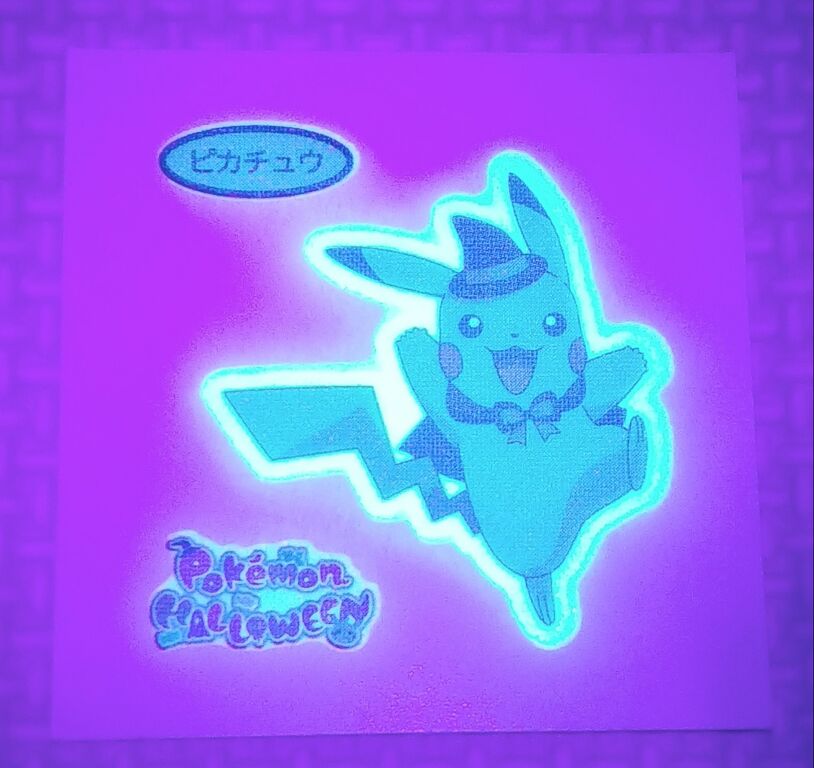 今年も登場! ハロウィンシール ポケモン デコキャラシール 206弾 蓄光
