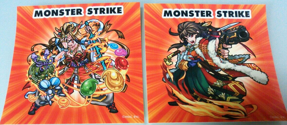 モンスト モンスターストライク 2層ステッカー アミューズメント 
