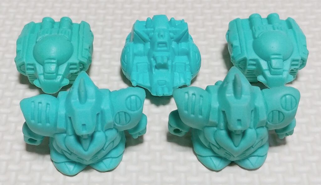 ガン消し νガンダム 希少 ニュー レア ゴム レアカラー キン消し