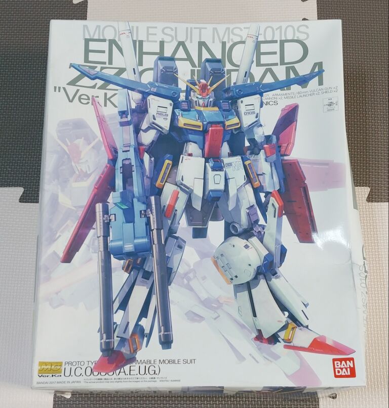 日記 こんなん気が狂う(笑) ガンプラ MG 1/100 MSZ-010 強化型