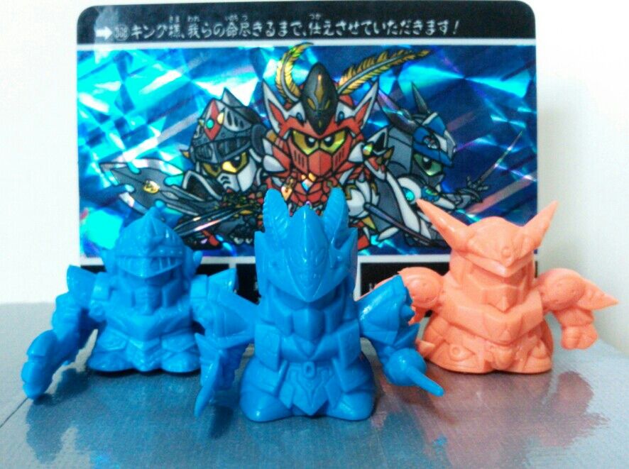 ガン消し 外伝 円卓の騎士 Sdガンダム ガチャガチャ 台紙 トレジャーハンティン部 部長のブログ