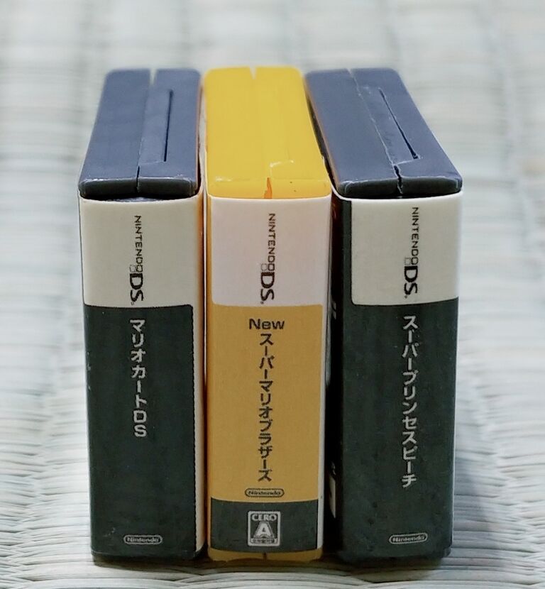 ニンテンドーDS消しゴムを沢山入手しました。 ゲームソフト