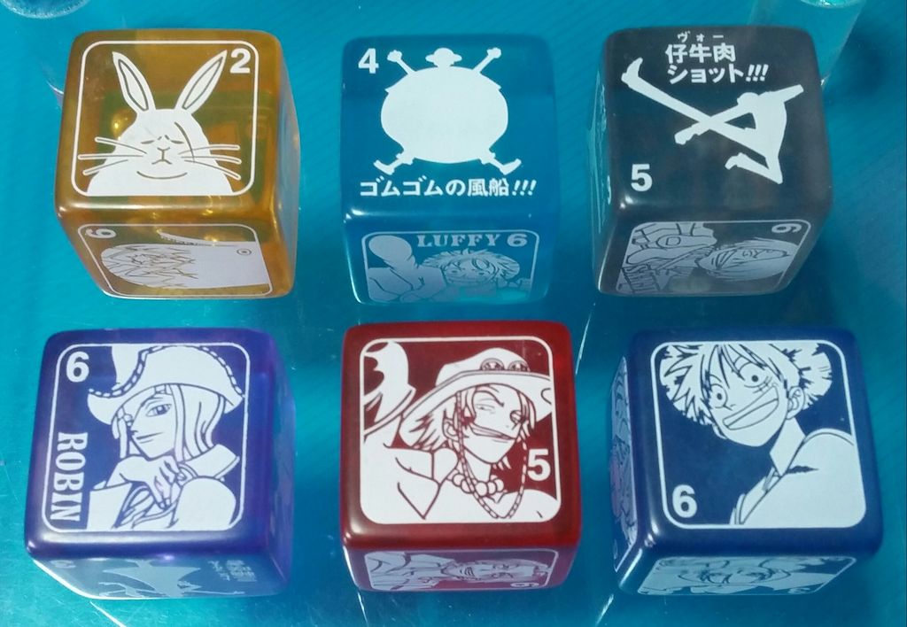 バンプレスト ゲームDEポン! ワンピース ミニプレイドール サイコロ