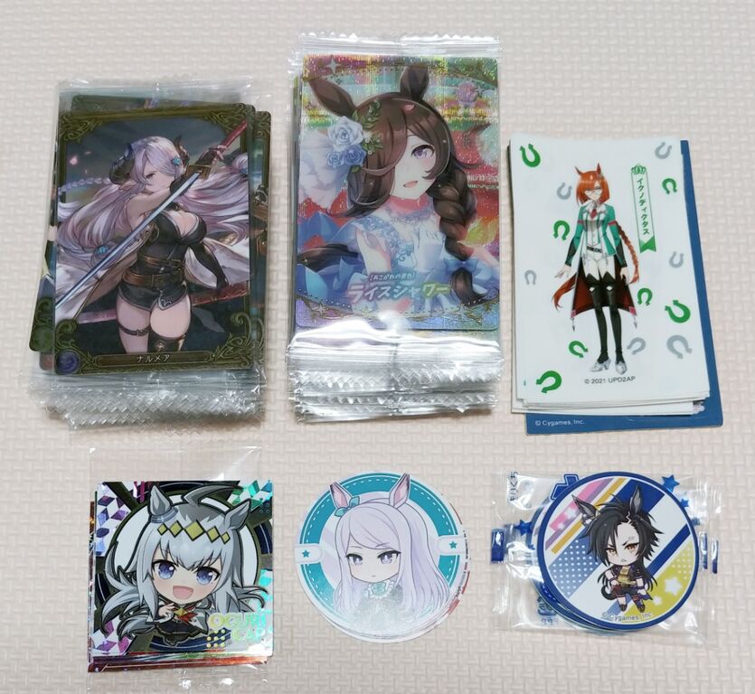 Amazon.co.jp: ウマ娘 ウエハース カード シール セット : おもちゃ
