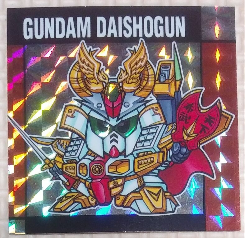 元祖SDガンダム スナックⅡ シール レビュー バンダイナムコ レア