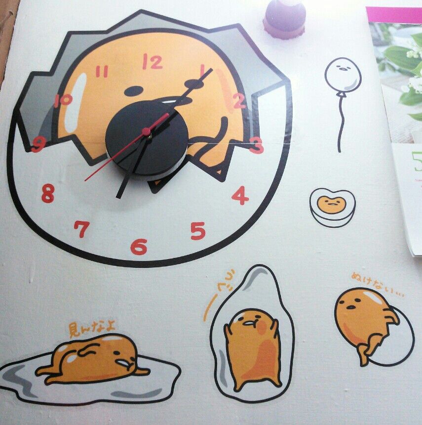 ぐでたま ウォールステッカークロック トレジャーハンティン部 部長のブログ