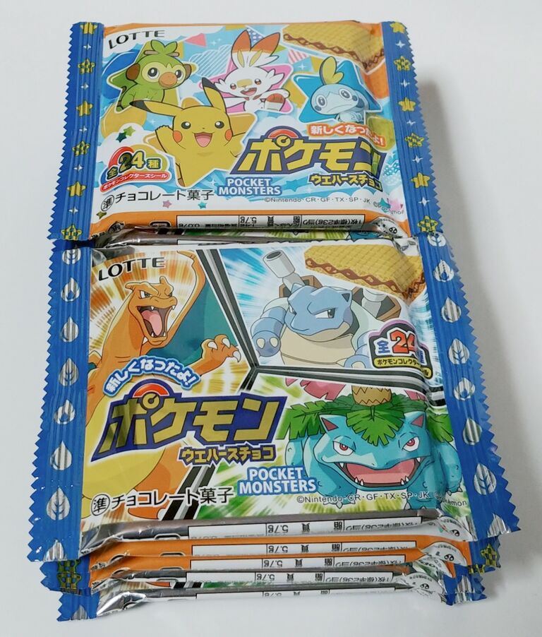 ロッテ ポケモン ウエハースチョコ シール レビュー ポケットモンスター トレジャーハンティン部 部長のブログ